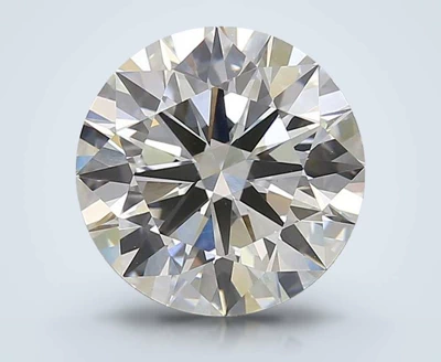 4.08ct D VVS1 Rare Carat Ideal Cut Round Lab Grown Diamond