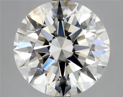 4.01ct H VS1 Rare Carat Ideal Cut Round Diamond