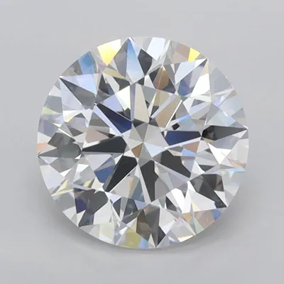 1.96ct D FL Rare Carat Ideal Cut Round Lab Grown Diamond