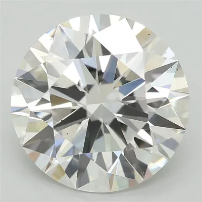 3.80ct E VS2 Rare Carat Ideal Cut Round Lab Grown Diamond