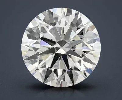 3.41ct H VVS2 Rare Carat Ideal Cut Round Lab Grown Diamond