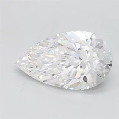 1.05ct D VVS1 Rare Carat Ideal Cut Pear Lab Grown Diamond