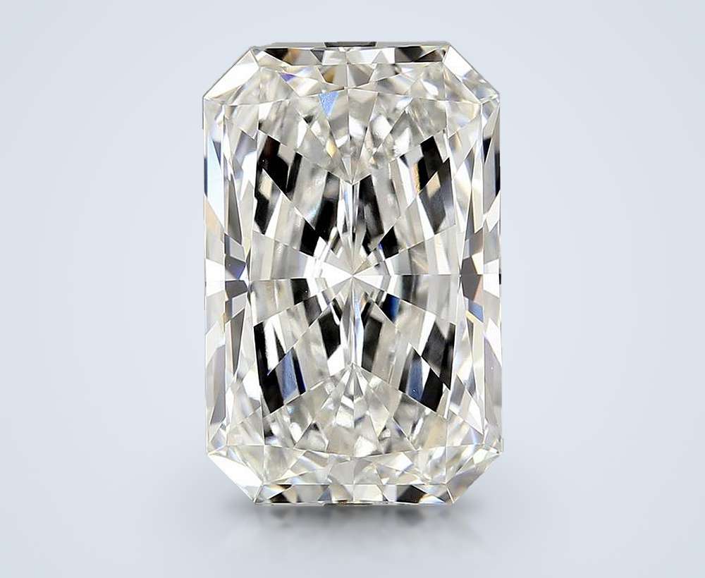 12.24ct F VVS2 Rare Carat Ideal Cut Radiant Lab Grown Diamond