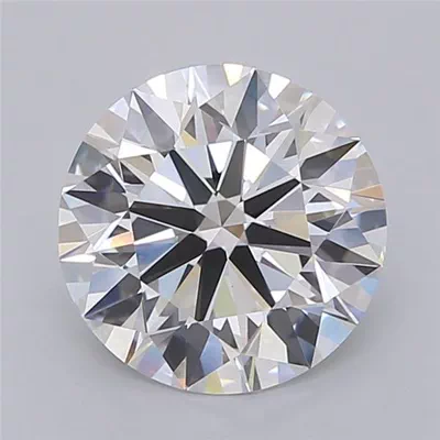 2.86ct E VVS2 Rare Carat Ideal Cut Round Lab Grown Diamond