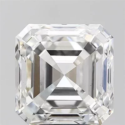 6.02ct E VS1 Rare Carat Ideal Cut Asscher Lab Grown Diamond