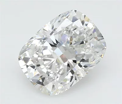 3.35ct E VVS2 Very Good Cut Cushion Lab Grown Diamond