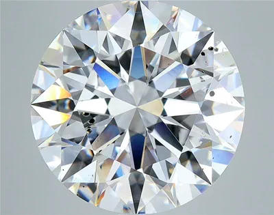 5.03ct D SI2 Excellent Cut Round Diamond