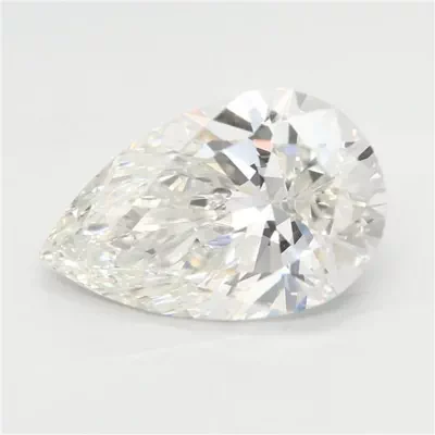 4.09ct G VVS2 Rare Carat Ideal Cut Pear Lab Grown Diamond