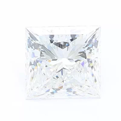 1.10ct E VS1 Rare Carat Ideal Cut Princess Lab Grown Diamond