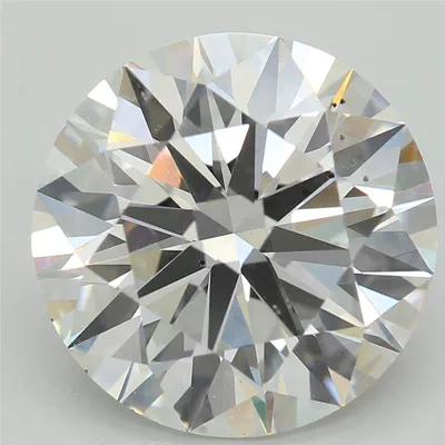 4.44ct E VS2 Rare Carat Ideal Cut Round Lab Grown Diamond