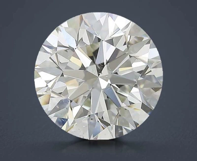 5.23ct J SI2 Excellent Cut Round Diamond