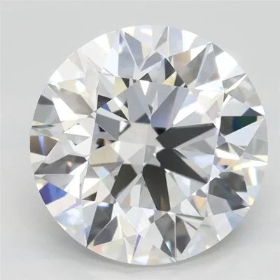 3.77ct D IF Rare Carat Ideal Cut Round Lab Grown Diamond