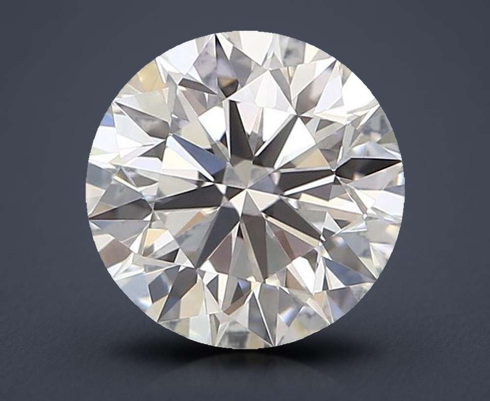 0.90ct F VVS1 Rare Carat Ideal Cut Round Diamond