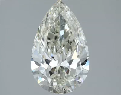 1.51ct J SI1 Rare Carat Ideal Cut Pear Diamond