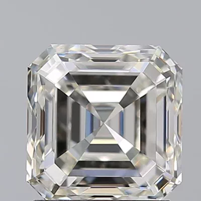 2.01ct J VVS1 Rare Carat Ideal Cut Asscher Diamond