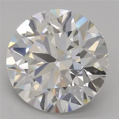 2.09ct E VVS2 Rare Carat Ideal Cut Round Lab Grown Diamond