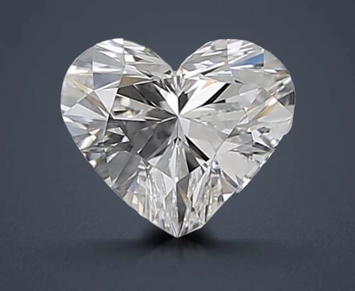 0.70ct F VS1 Rare Carat Ideal Cut Heart Diamond