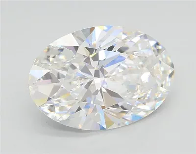 2.00ct D VS2 Rare Carat Ideal Cut Oval Lab Grown Diamond