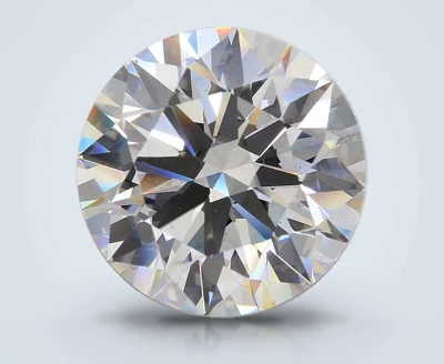 22.14ct F VS2 Rare Carat Ideal Cut Round Lab Grown Diamond