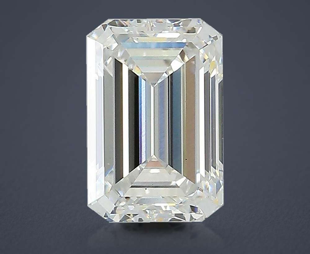2.06ct E VS1 Rare Carat Ideal Cut Emerald Lab Grown Diamond