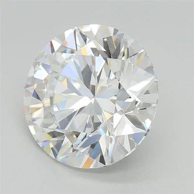 6.03ct E FL Rare Carat Ideal Cut Round Lab Grown Diamond