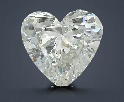 1.00ct K SI2 Rare Carat Ideal Cut Heart Diamond