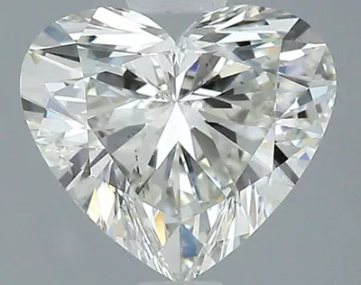 1.00ct K SI1 Rare Carat Ideal Cut Heart Diamond