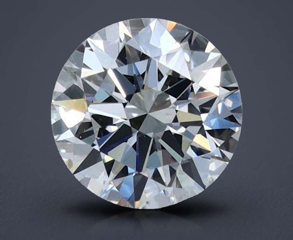 1.51ct H VVS1 Rare Carat Ideal Cut Round Diamond