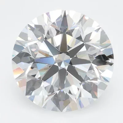 3.02ct D IF Rare Carat Ideal Cut Round Lab Grown Diamond