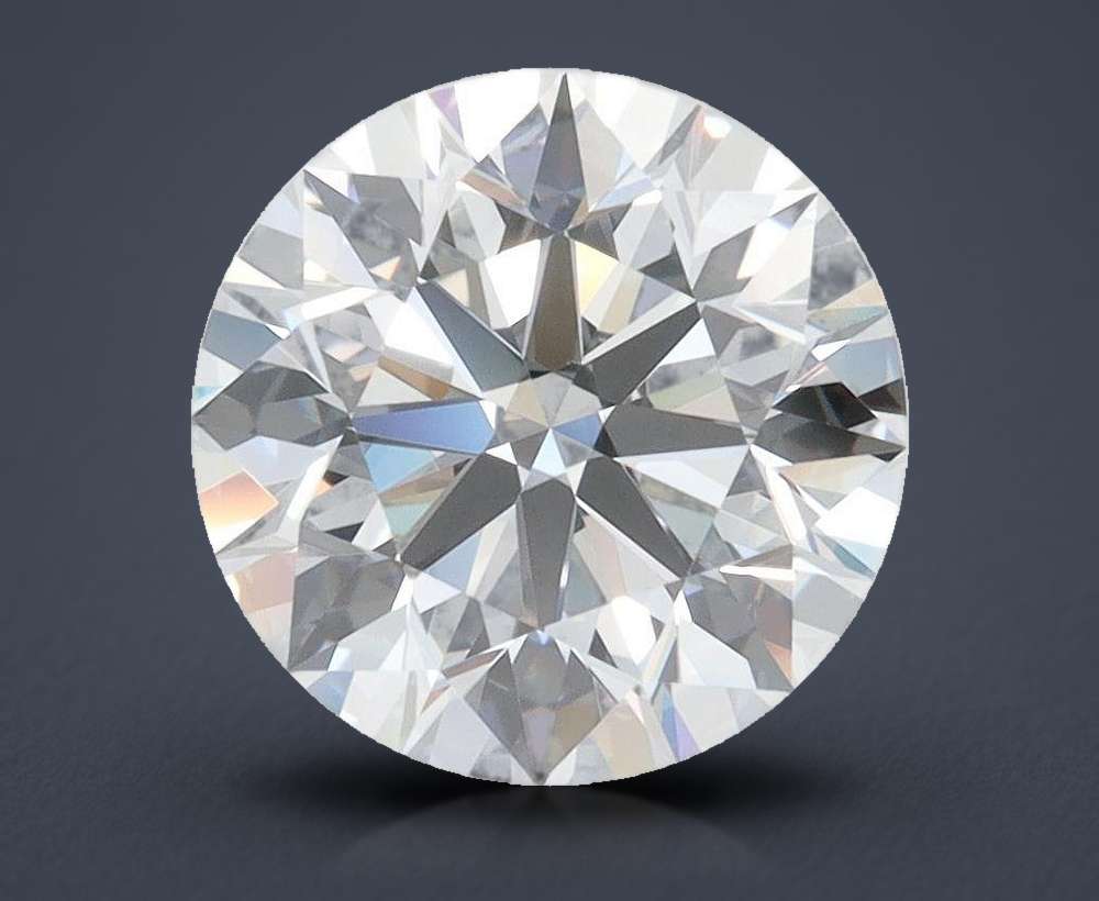 3.02ct D IF Rare Carat Ideal Cut Round Lab Grown Diamond