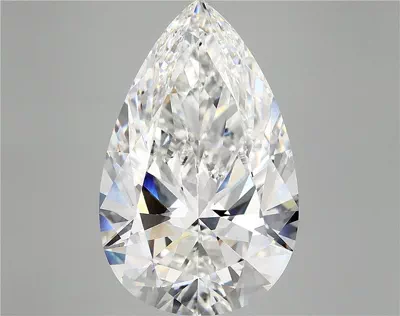 11.32ct E VVS2 Rare Carat Ideal Cut Pear Lab Grown Diamond