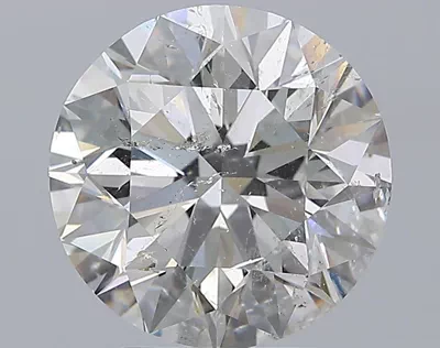 4.01ct F SI2 Excellent Cut Round Diamond