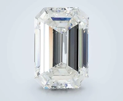 3.02ct F VS1 Rare Carat Ideal Cut Emerald Lab Grown Diamond