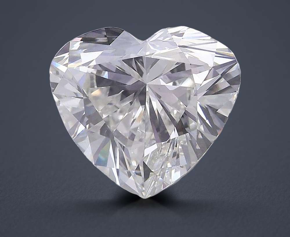 12.64ct H VS1 Rare Carat Ideal Cut Heart Lab Grown Diamond