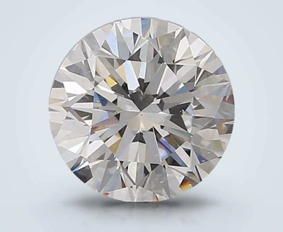 2.20ct D SI1 Rare Carat Ideal Cut Round Diamond