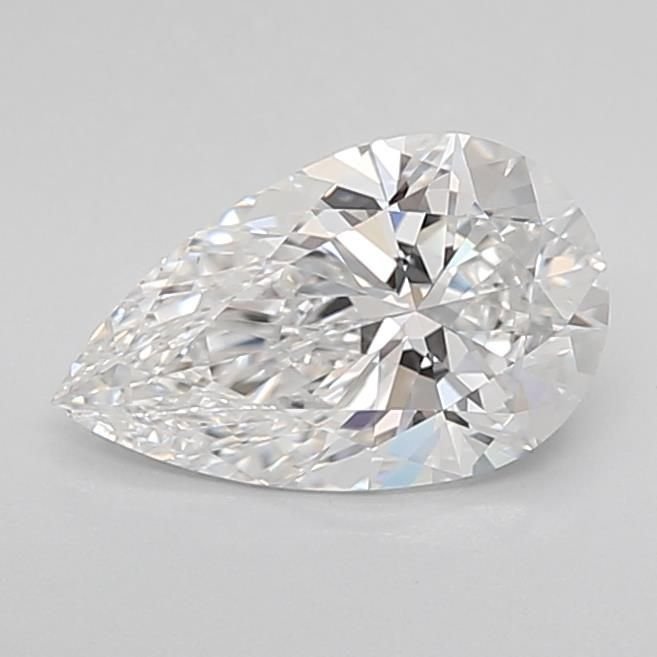 1.34ct E VVS1 Rare Carat Ideal Cut Pear Lab Grown Diamond