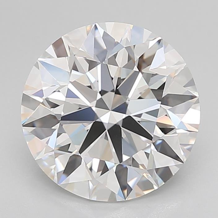 4.02ct E VVS2 Rare Carat Ideal Cut Round Lab Grown Diamond