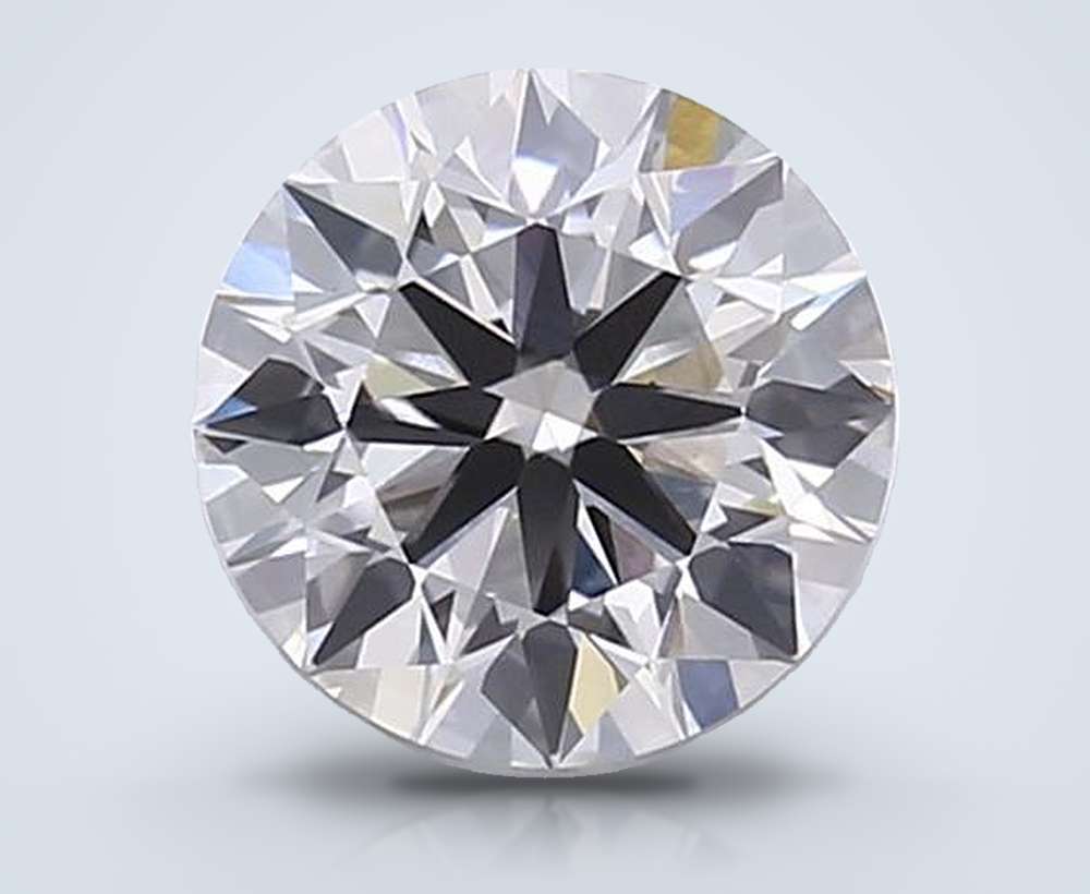 2.10ct G VS1 Rare Carat Ideal Cut Round Lab Grown Diamond