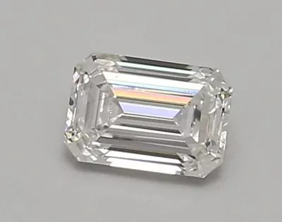0.77ct D VS1 Rare Carat Ideal Cut Emerald Lab Grown Diamond