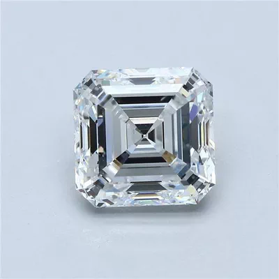 4.51ct D VS2 Rare Carat Ideal Cut Asscher Diamond