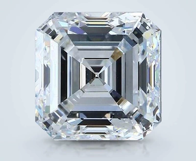 4.51ct D VS2 Rare Carat Ideal Cut Asscher Diamond