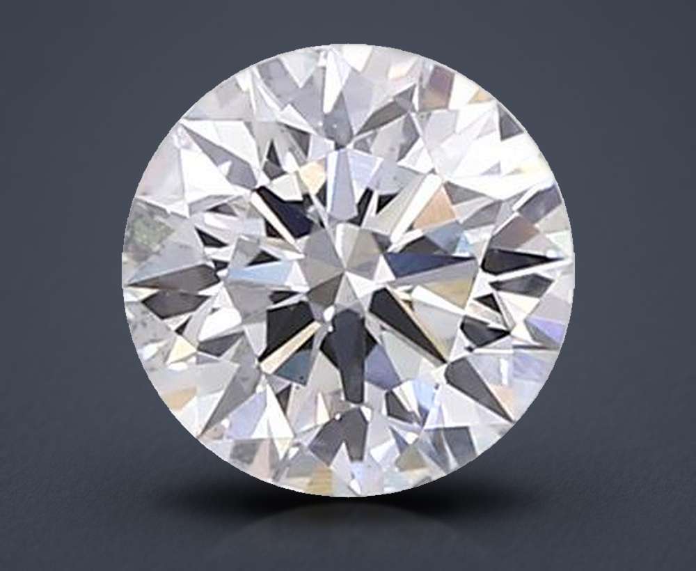 2.10ct F VS1 Rare Carat Ideal Cut Round Lab Grown Diamond