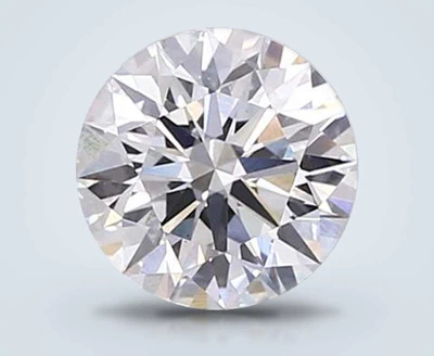 2.10ct F VS1 Rare Carat Ideal Cut Round Lab Grown Diamond