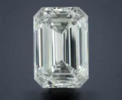 15.10ct F VS1 Rare Carat Ideal Cut Emerald Lab Grown Diamond