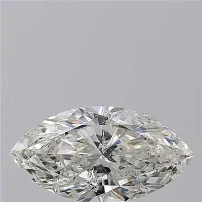 3.03ct H SI2 Rare Carat Ideal Cut Marquise Diamond