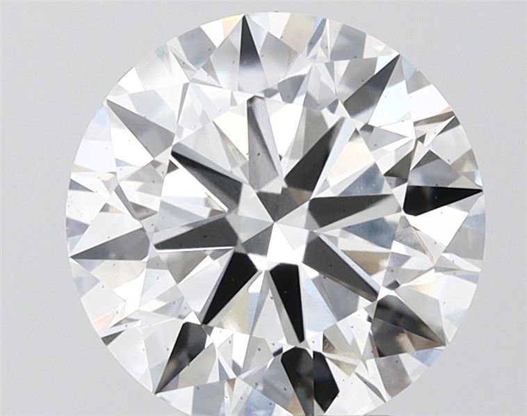3.50ct F SI1 Rare Carat Ideal Cut Round Lab Grown Diamond