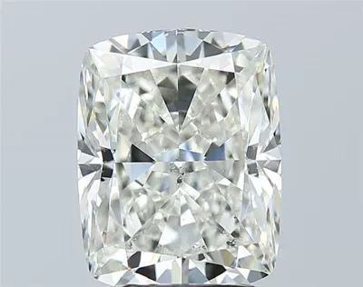 3.03ct J SI2 Very Good Cut Cushion Diamond