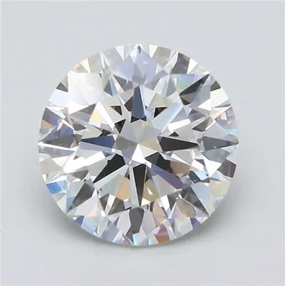 4.01ct F VS2 Rare Carat Ideal Cut Round Lab Grown Diamond