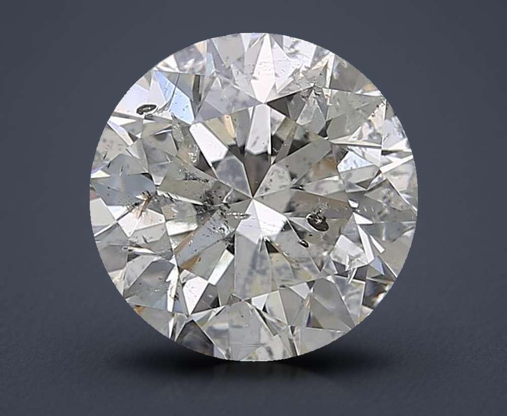 2.50ct G SI2 Excellent Cut Round Diamond