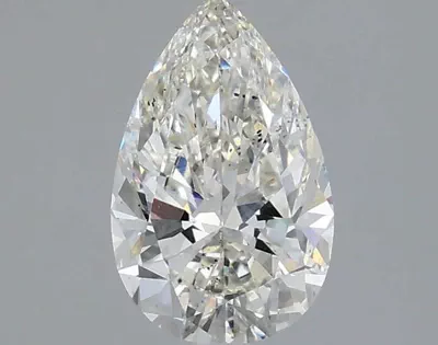 1.52ct H SI2 Rare Carat Ideal Cut Pear Lab Grown Diamond